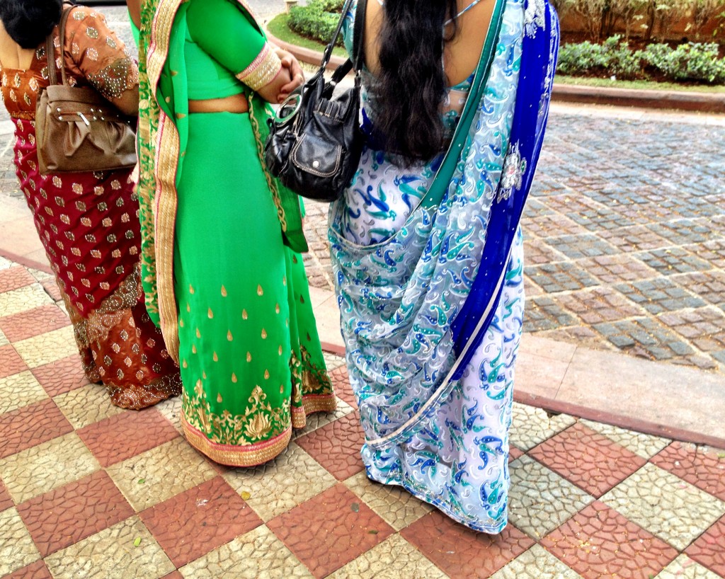 Saris for the wedding